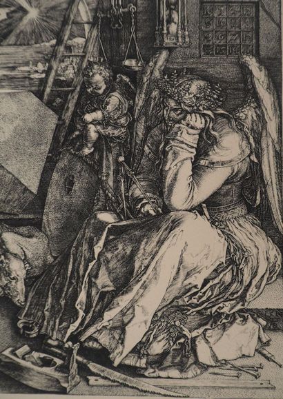 After Albrecht DURER (1471-1528)
Melencolia
Engraving
Signed...