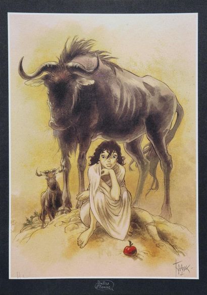 FRANK (b. 1956)
Manon and Buffalo, 2002
Ex...