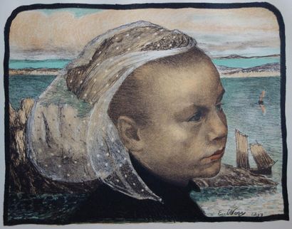 Emile-Auguste WERY (1868-1935)
Brittany,...