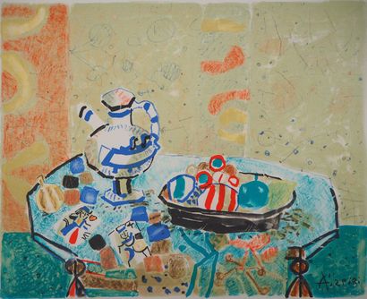 Paul AIZPIRI (1919-2016)
Still life with...