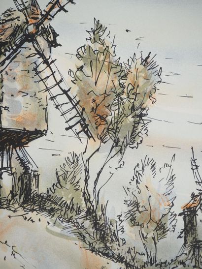 Daniel TRICART (1926- 2005)
Bruges: A l'ombre...