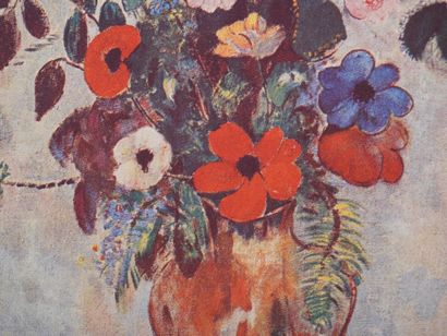 Odilon REDON (1840-1916)
Flowers and butterfly
Heliogravure
Signed...