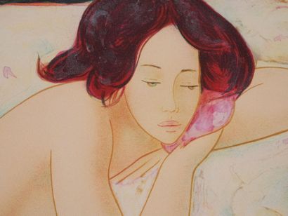 Alain BONNEFOIT (born 1937)
Melancholy Odalisque,...