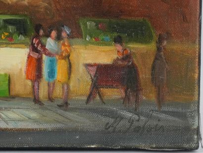 Michel PABOIS (né en 1939)
Paris, Les bords...