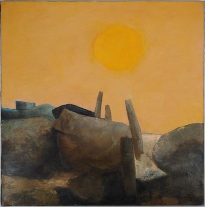 Claude GAVEAU (1940-2021)
Brittany, Sunset...