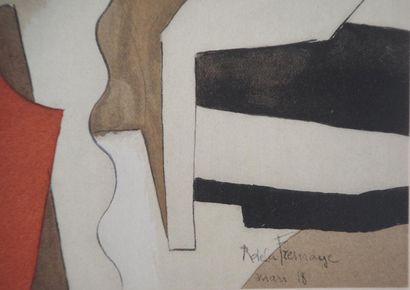Roger DE LA FRESNAYE (1885-1925)
Cubist still...