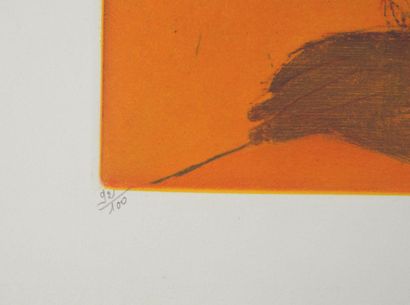 Jean CARZOU (1907-2000)
Female profile, 1962
Original...