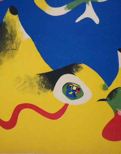 Joan MIRO (1893-1983)
Figurines abstraites...