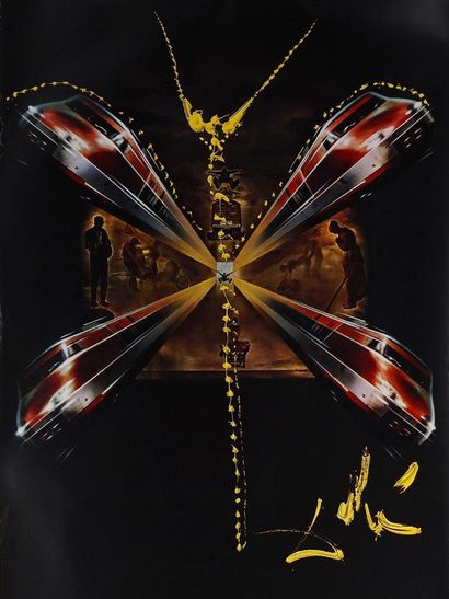 Salvador DALI (1904 -1989)
SNCF, TGV Technique...