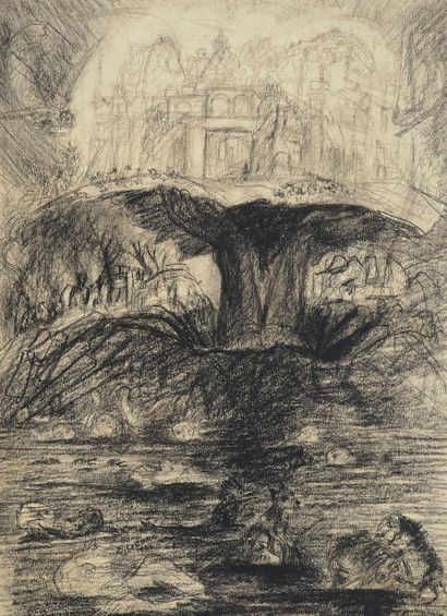 Edouard GOERG (1893-1969)
The Heavenly Jerusalem,...
