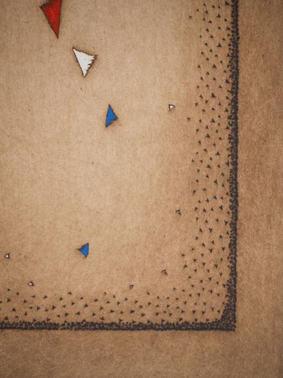 Arthur Luiz PIZA (1928-2017)
Triangles tricolores,...
