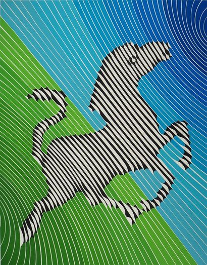 Victor VASARELY (1906-1997)
Kinetic composition:...