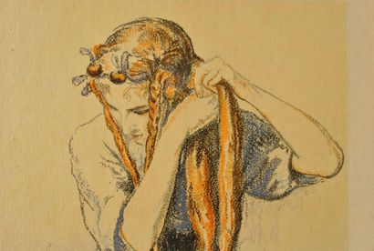Walter SAUER (1889-1927)
Young Girl with...
