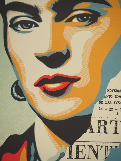 Shepard Fairey (born 1970)
Frida Khalo, 2021
Original...