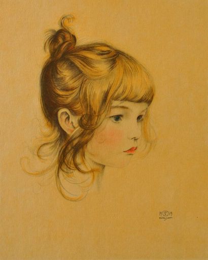 Walter SAUER (1889-1927)
Portrait of a Young...