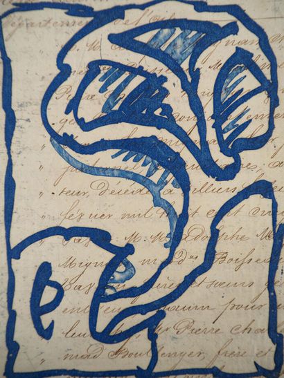 Pierre Alechinsky (born 1927)
La vie comme...