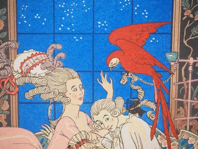 Georges BARBIER (1882-1932)
The Jealous Parrot,...
