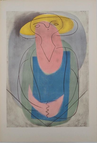 After Pablo PICASSO (1881-1973)
Portrait...