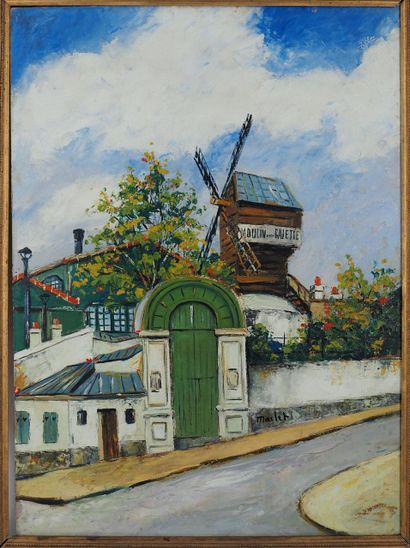 Elisée MACLET (1881-1962)
Montmartre: Moulin...