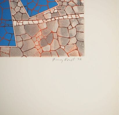 Jimmy ERNST (1920-1984)
Geometric totem pole,...