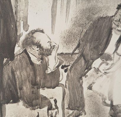 After Edgar DEGAS (1834-1917)
Dance rehearsals,...