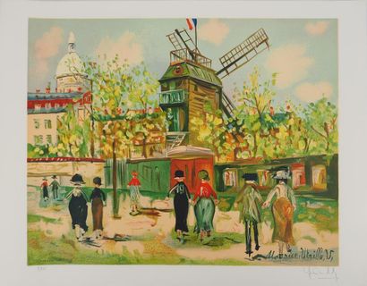 Maurice UTRILLO (1883-1955)
The Moulin de...