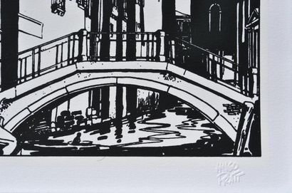 Hugo PRATT (1927-1995)
Corto Maltese in Venice...