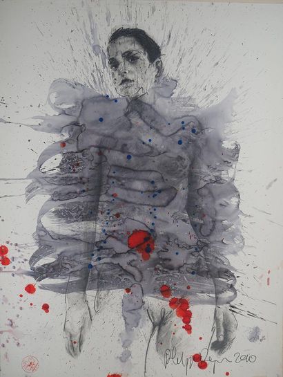 Philippe PASQUA (born 1965)
Young girl with...