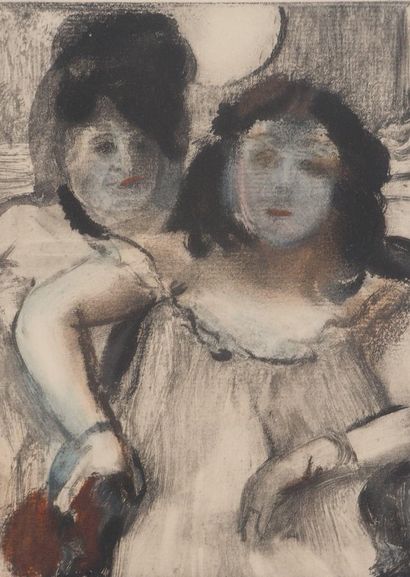 After Edgar DEGAS (1834-1917)
Courtisanes...