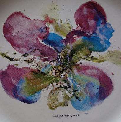 ZAO Wou-Ki (1920-2013) 
Orchid, 1986
Original...