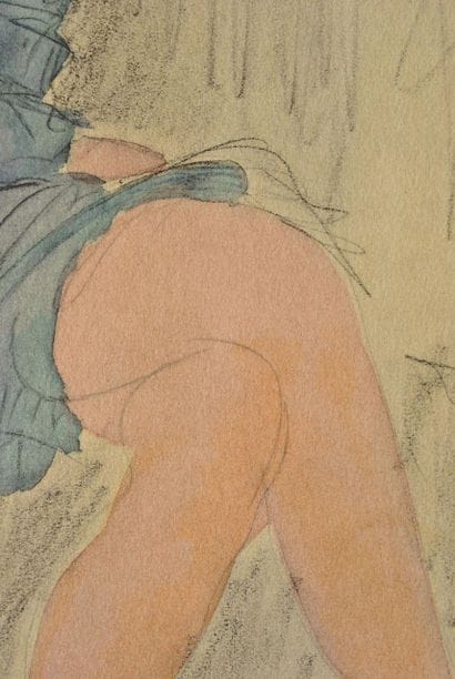 Auguste RODIN (1840-1917)
Beautiful seated...
