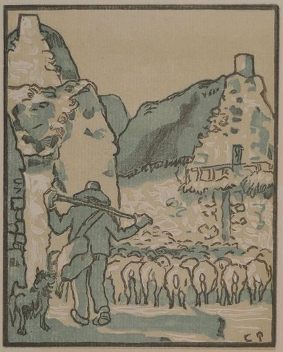 Camille PISSARRO (1830-1903)
The shepherd
Original...