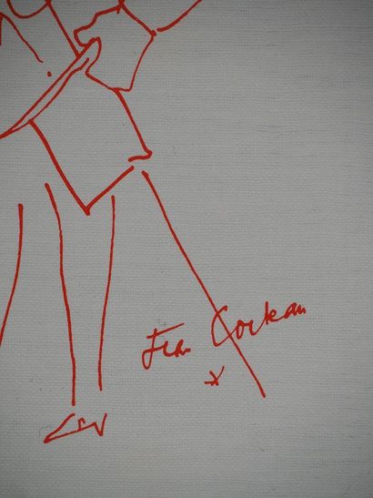 Jean COCTEAU (1889-1963)
Le Buffet Gourmand,...