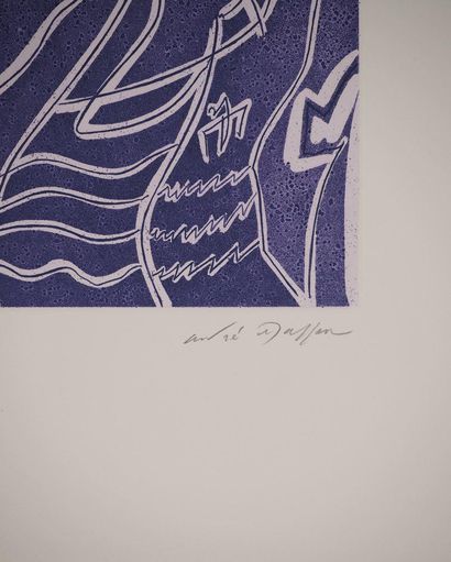 André MASSON (1896-1987)
Rencontre du Ciel...