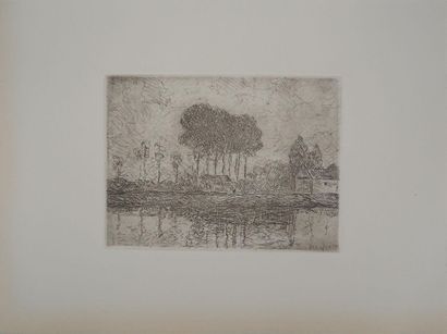 Maxime MAUFRA (1861-1918)
Paysage des Andelys...