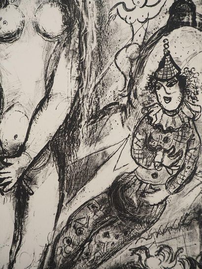 Marc CHAGALL (1887-1985)
Circus, The bride's...