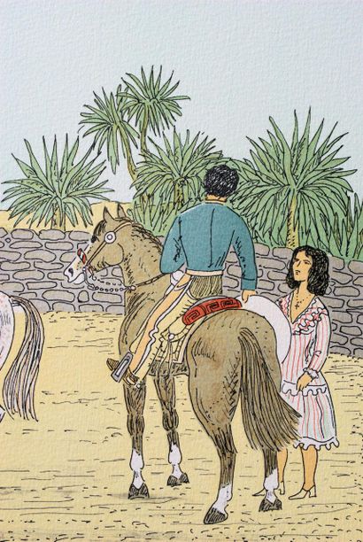Vincent HADDELSEY (b. 1934)
Mexican Riders,...