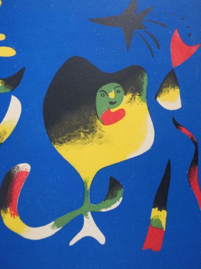 Joan MIRO (1893-1983)
Figurines abstraites...