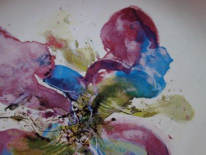 ZAO Wou-Ki (1920-2013) 
Orchid, 1986
Original...