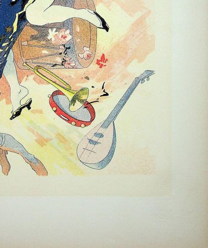 Jules CHERET (1836-1932)
Musicians in the...