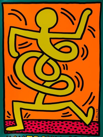 Keith HARING (1958-1990)
Swing Green: Montreux...
