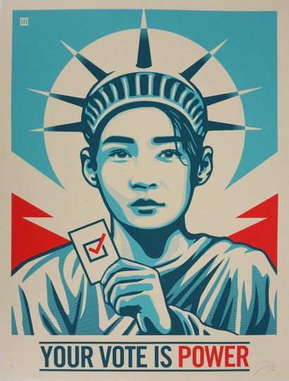 Thomas WIMBERLY
Your Vote Is Power, 2020
Original...