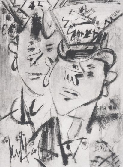Gen PAUL (1895-1975)
The conscripts, 1952
Original...