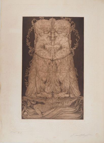 Ernst FUCHS (1930 - 2015)
The original Kabbalah:...