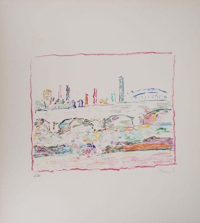 Marko CELEBONOVIC (1902-1986)
Le pont des...