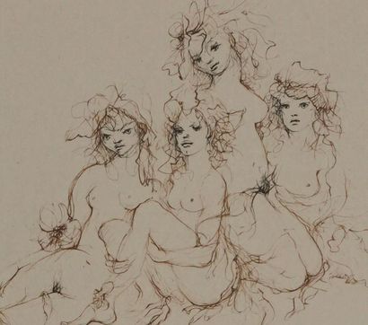 Leonor FINI (1908-1996)
Orpheus, The Death...