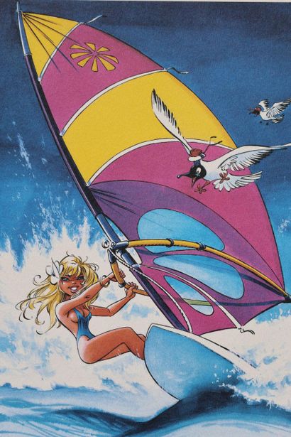 DANY (b. 1943)
Sailboard, 2002
Ex libris...