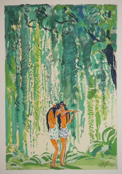 Jean-Gabriel DOMERGUE (1889-1968)
Tahiti,...