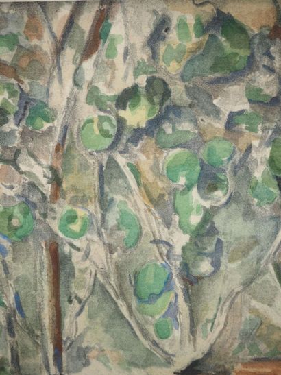 After Paul CEZANNE (1839-1906)
Les pots de...