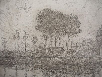 Maxime MAUFRA (1861-1918)
Paysage des Andelys...